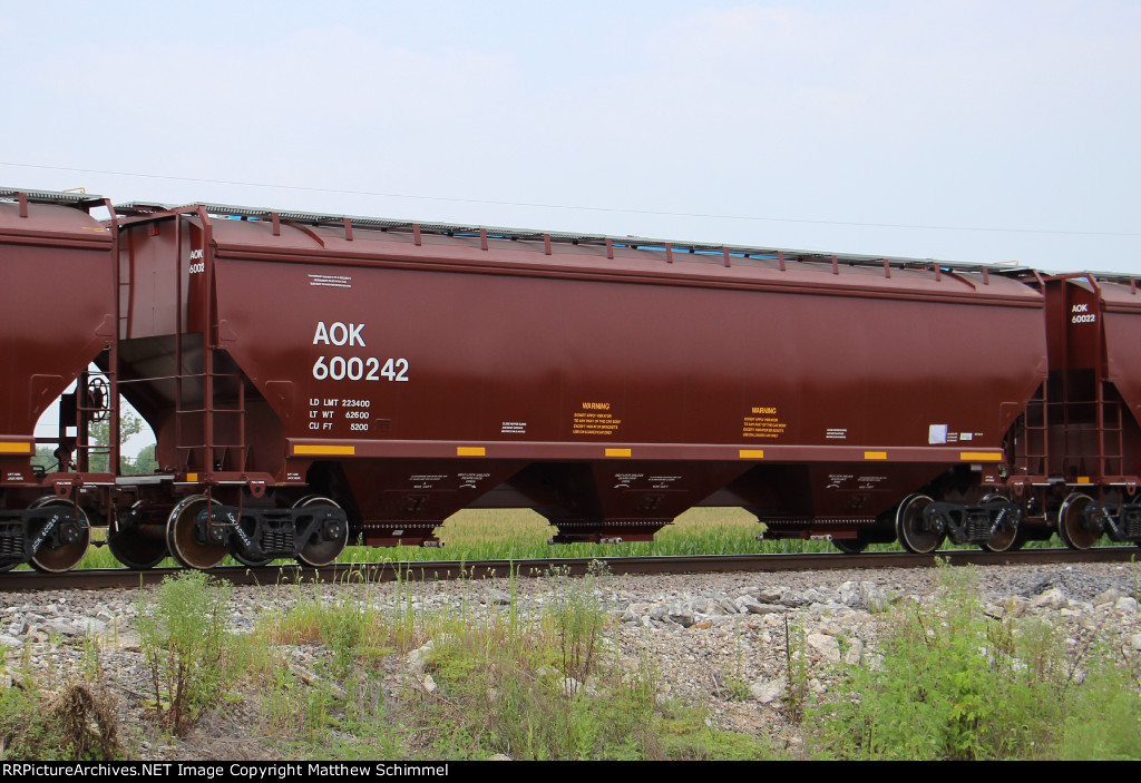 New AOK Covered Hopper